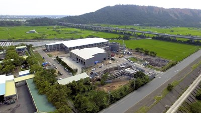 台中市外埔綠能生態園區。 圖:取自 台中市政府官網 台中市外埔綠能生態園區。 圖:取自 台中市政府官網