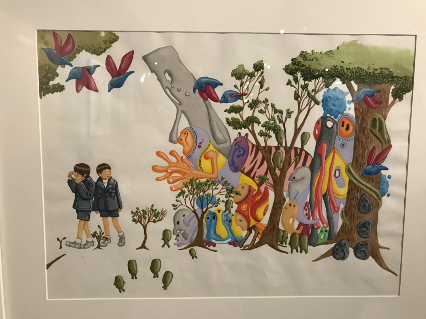 今年的最大特色是日本風。 圖/蔡筱穎攝 今年的最大特色是日本風。 圖/蔡筱穎攝