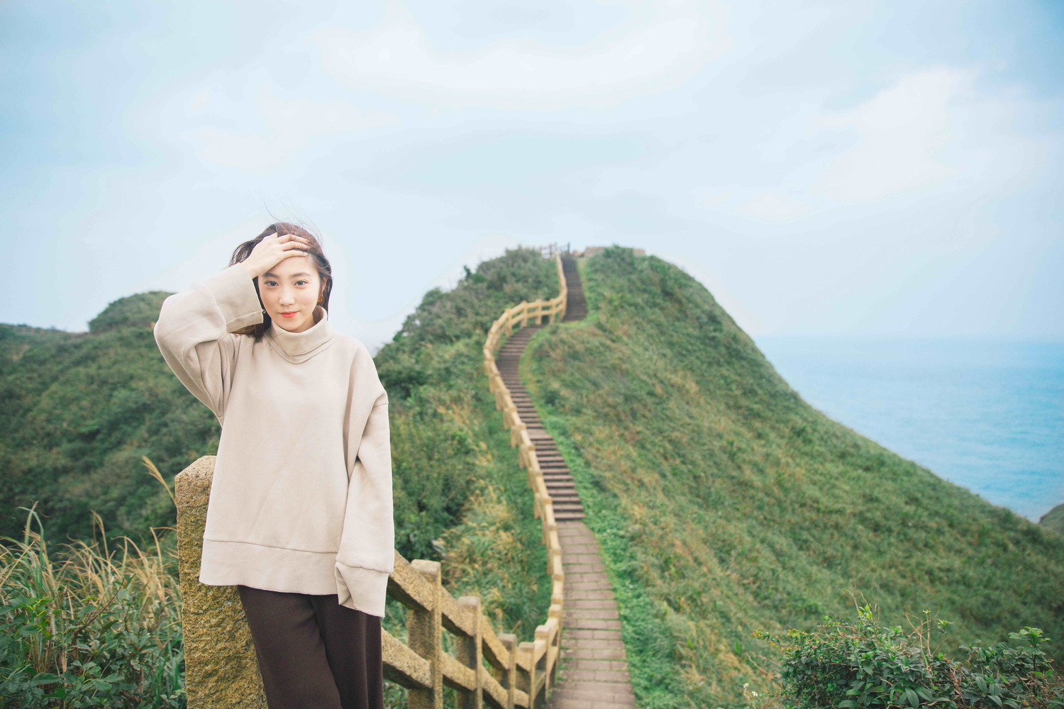 路線二:「貢寮」心靈能量之旅 _鼻頭角步道。 圖:新北市觀光旅遊局/提供 路線二:「貢寮」心靈能量之旅 _鼻頭角步道。 圖:新北市觀光旅遊局/提供