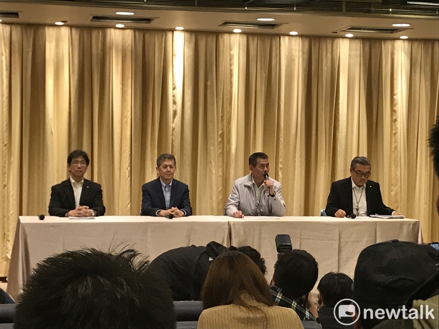 華航資方代表。 圖:周煊惠 / 攝 華航資方代表。 圖:周煊惠 / 攝