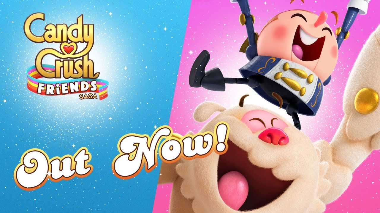 King繼續靠著《Candy Crush Saga》系列稱霸手遊市場。 King繼續靠著《Candy Crush Saga》系列稱霸手遊市場。