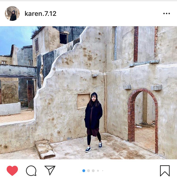「沙美老街特色建築」讓人有種秒到異國的感覺。 圖:翻攝自instagram karen.7.12/開放權限 「沙美老街特色建築」讓人有種秒到異國的感覺。 圖:翻攝自instagram karen.7.12/開放權限