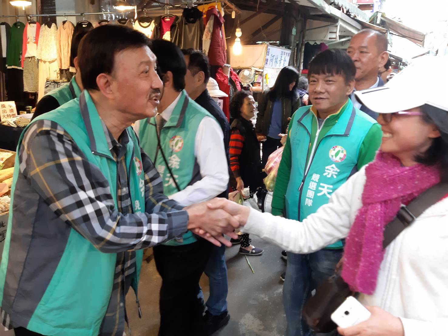 民進黨三重立委補選候選人余天 圖 : 余天競選總部提供 民進黨三重立委補選候選人余天 圖 : 余天競選總部提供