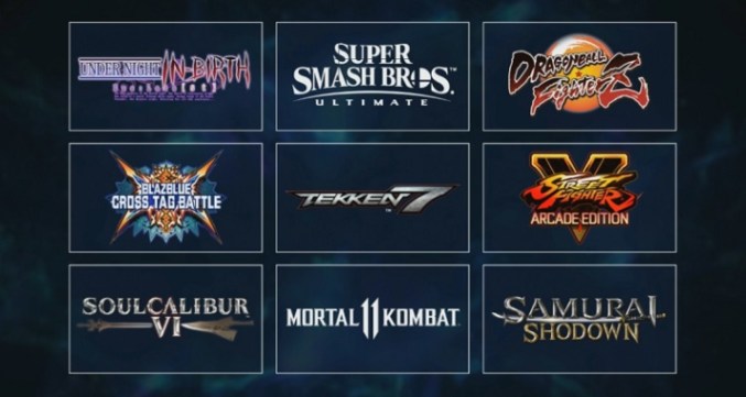 《EVO 2019》正式公布比賽項目。 圖:翻攝shoryuken 《EVO 2019》正式公布比賽項目。 圖:翻攝shoryuken