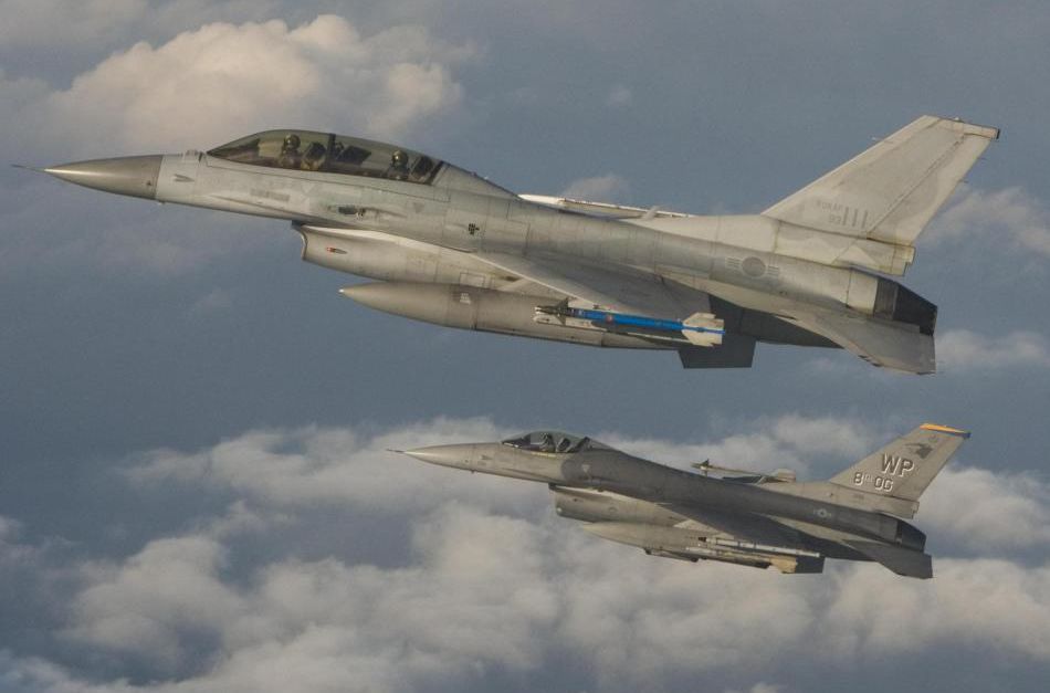 KF-16戰機。 圖:取材自維基百科 KF-16戰機。 圖:取材自維基百科