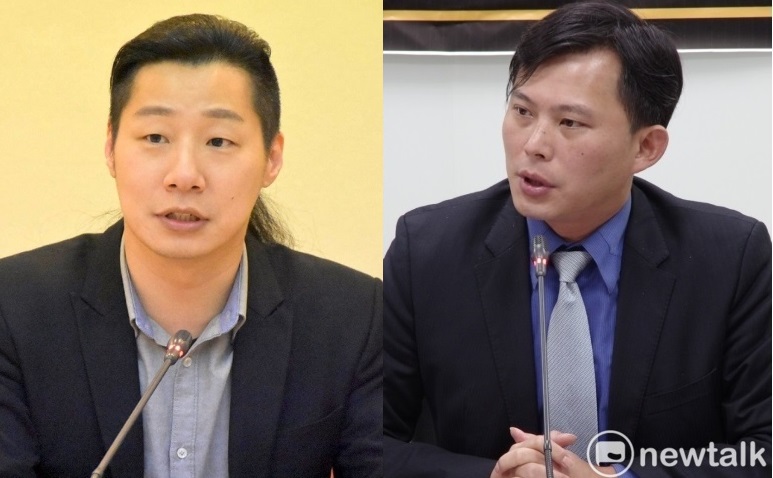 時代力量立委林昶佐、黃國昌。 圖:新頭殼資料照/合成圖 時代力量立委林昶佐、黃國昌。 圖:新頭殼資料照/合成圖