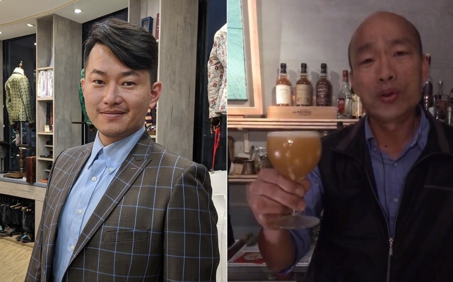 左:基進黨發言人陳柏惟;右:高雄市長韓國瑜 圖:新頭殼合成 左:基進黨發言人陳柏惟;右:高雄市長韓國瑜 圖:新頭殼合成