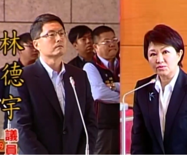 林德宇指盧秀燕說不知柯呈枋參選是「睜眼說瞎話」 台中市議會/提供 林德宇指盧秀燕說不知柯呈枋參選是「睜眼說瞎話」 台中市議會/提供