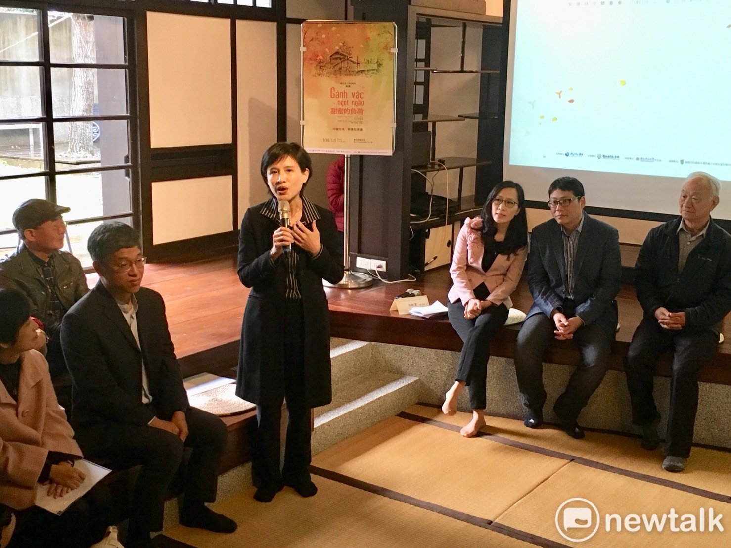 文化部長鄭麗君致詞。 圖:郭靜育/攝 文化部長鄭麗君致詞。 圖:郭靜育/攝