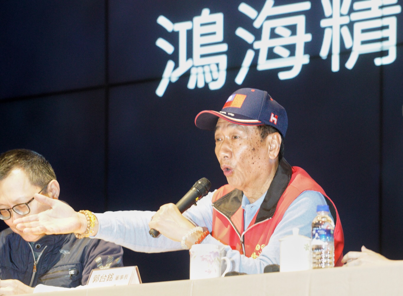 鴻海集團董事長郭台銘。 圖:張良一/攝 鴻海集團董事長郭台銘。 圖:張良一/攝