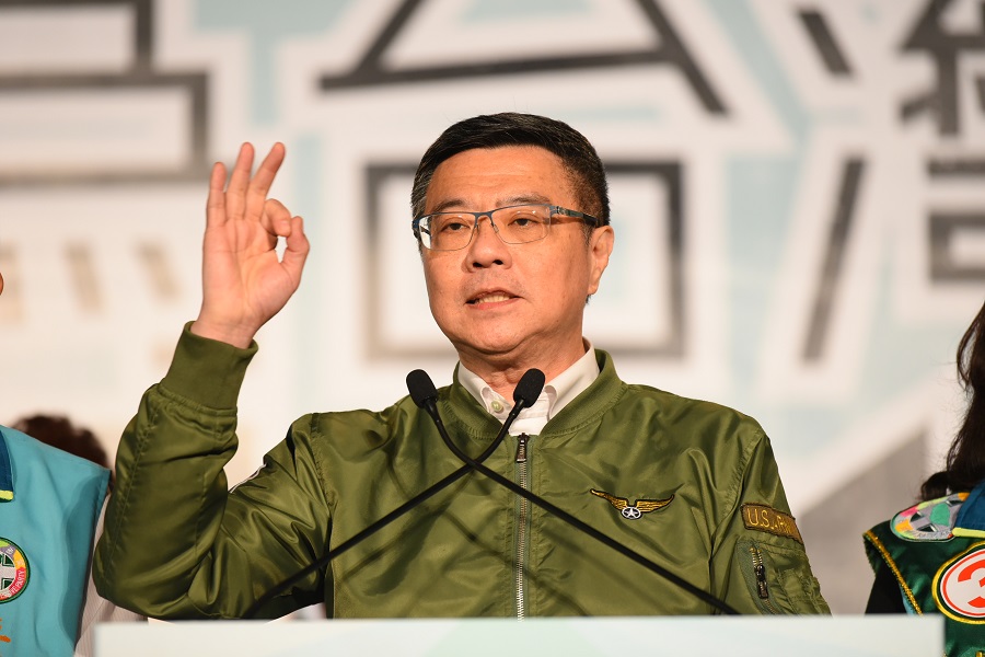 卓榮泰拜託大家票投黃振彥,取得主辦台灣燈會。 圖:民進黨中央/提供 卓榮泰拜託大家票投黃振彥,取得主辦台灣燈會。 圖:民進黨中央/提供