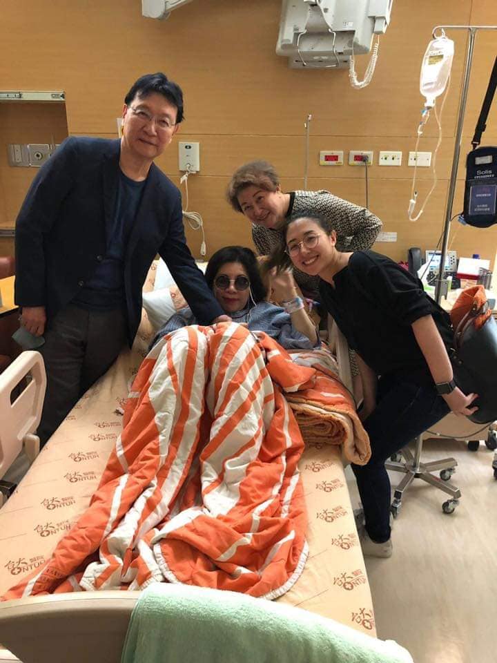 資深主持人陳文茜因罹肺腺癌住院治療。 資深主持人陳文茜因罹肺腺癌住院治療。