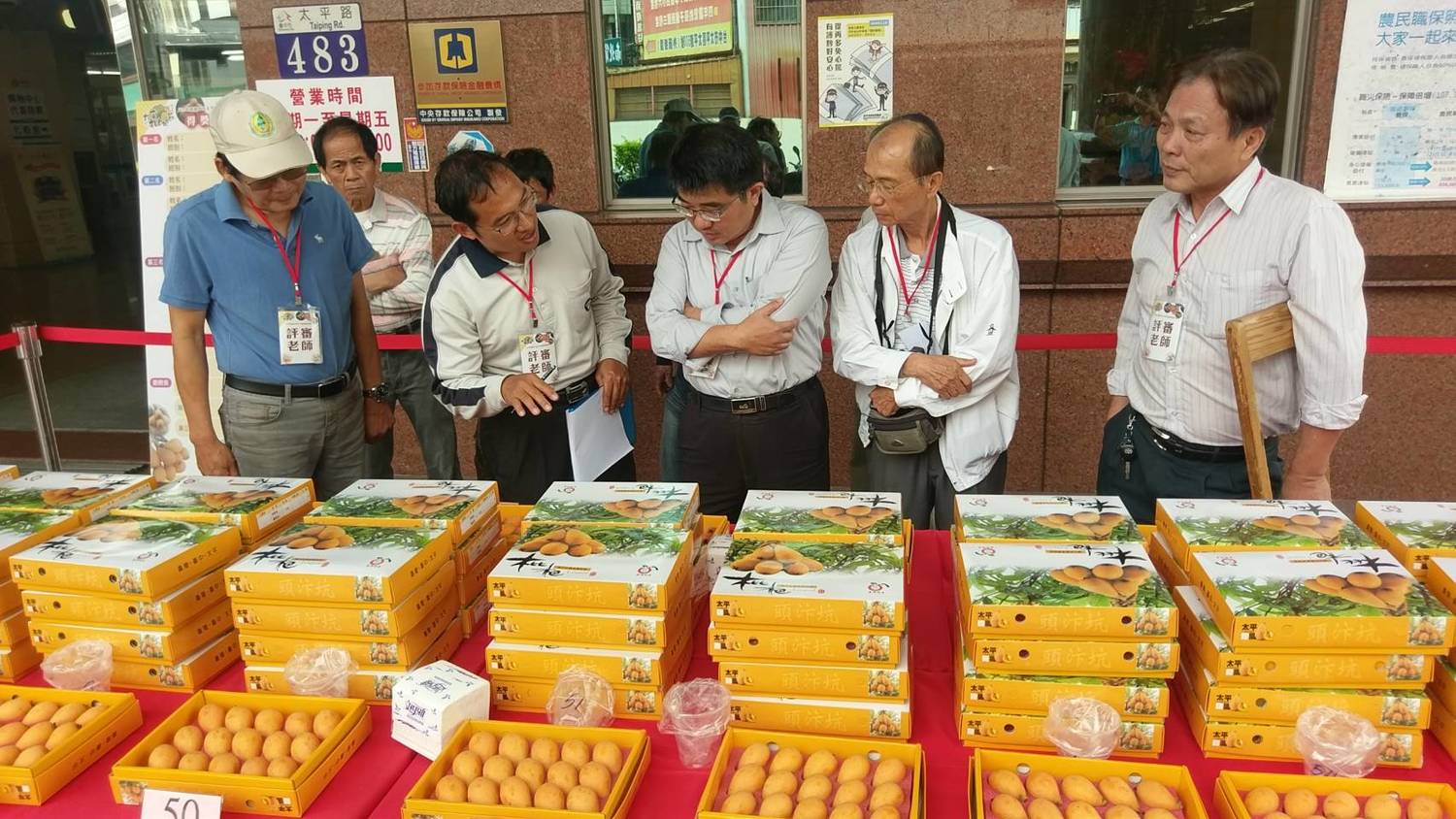 台中農業局今(20)日於太平區農會舉辦「108年度台中市太平地區優質枇杷評鑑活動」。 圖:台中市農業局/提供 台中農業局今(20)日於太平區農會舉辦「108年度台中市太平地區優質枇杷評鑑活動」。 圖:台中市農業局/提供