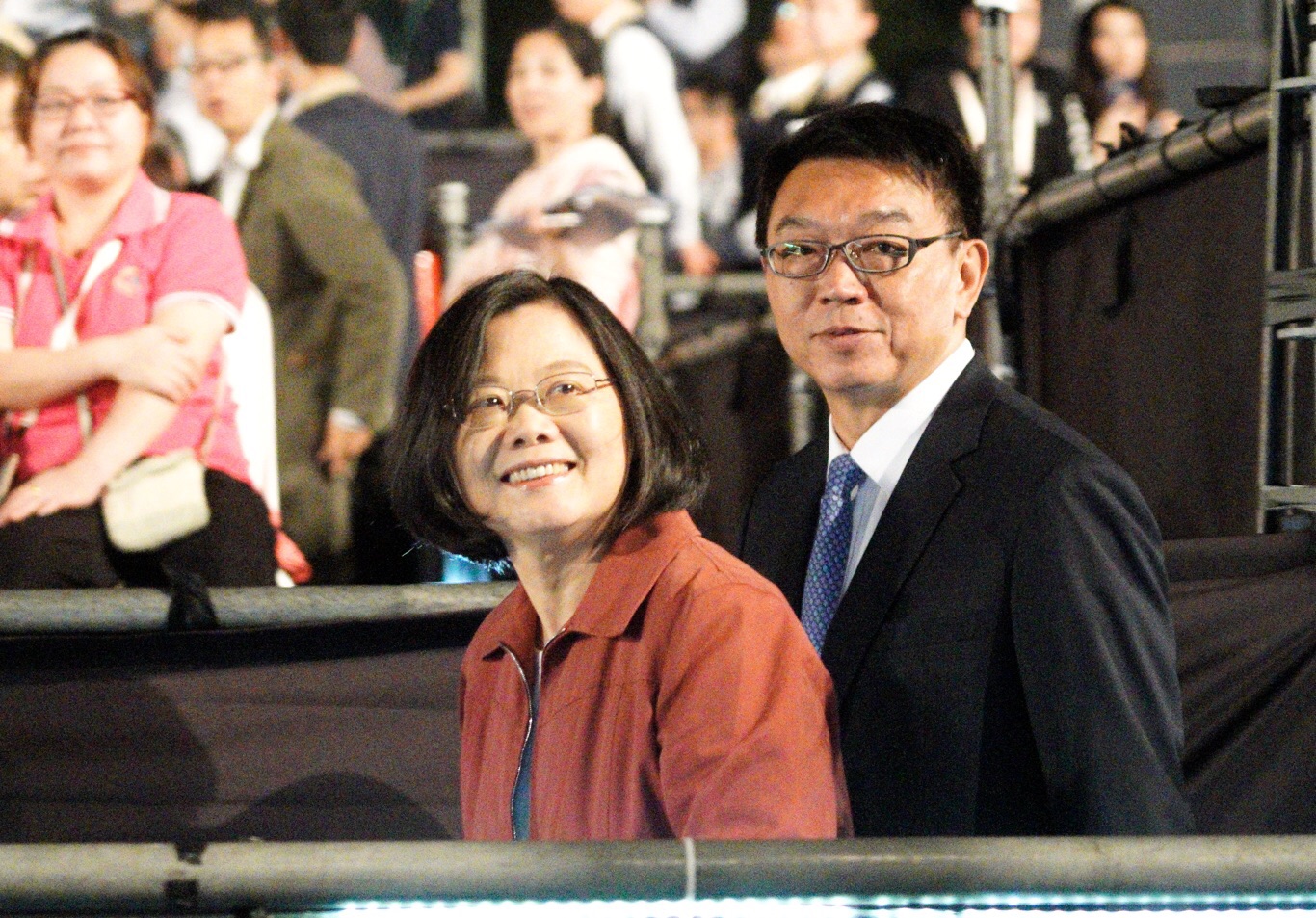 總統蔡英文出席2019總統府音樂會。 圖:張良一/攝 總統蔡英文出席2019總統府音樂會。 圖:張良一/攝