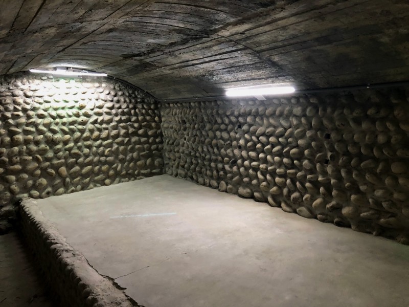 清水鬼洞興建於1943年,為日本在二次大戰時應戰局所需而興建。 圖:台中市政府/提供 清水鬼洞興建於1943年,為日本在二次大戰時應戰局所需而興建。 圖:台中市政府/提供