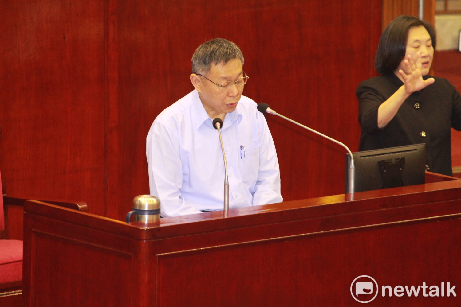 台北市長柯文哲。 圖:周煊惠 / 攝 台北市長柯文哲。 圖:周煊惠 / 攝