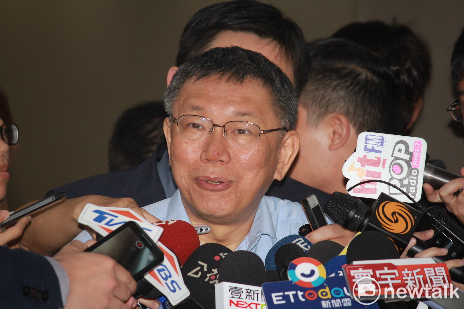 台北市長柯文哲。 圖:周煊惠 /攝 台北市長柯文哲。 圖:周煊惠 /攝