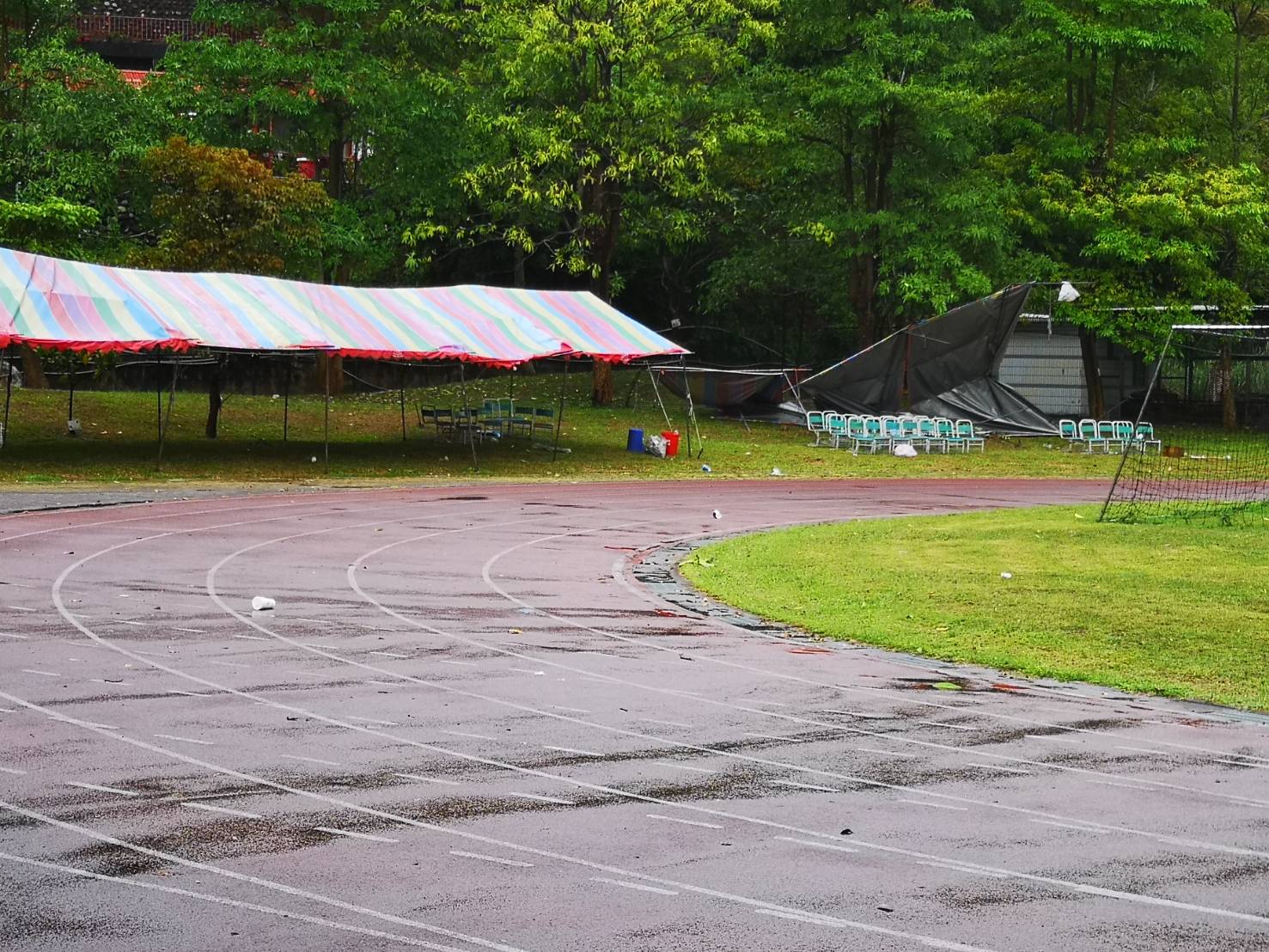 旗美高中校園。 圖:翻攝自網路 旗美高中校園。 圖:翻攝自網路