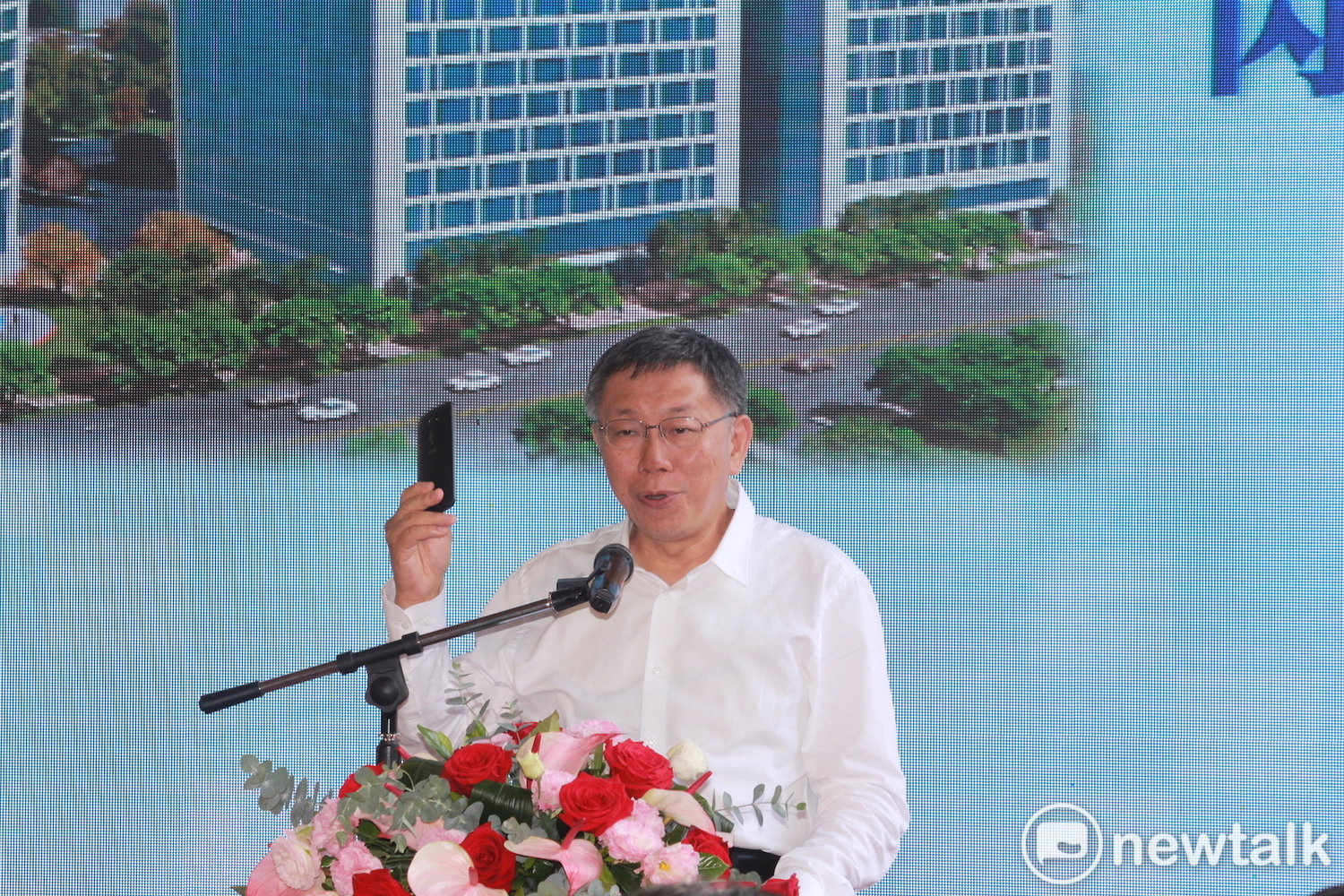 台北市長柯文哲。 圖:周煊惠 /攝 台北市長柯文哲。 圖:周煊惠 /攝