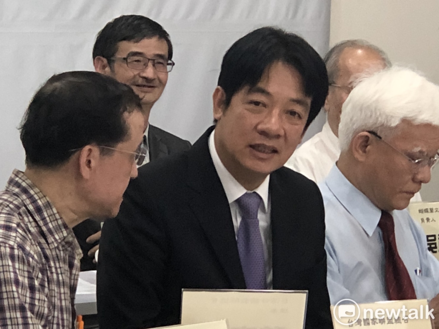 賴清德今(25)天怒嗆,沒有民主,民進黨與惡的距離是零。 圖:謝莉慧/攝 賴清德今(25)天怒嗆,沒有民主,民進黨與惡的距離是零。 圖:謝莉慧/攝