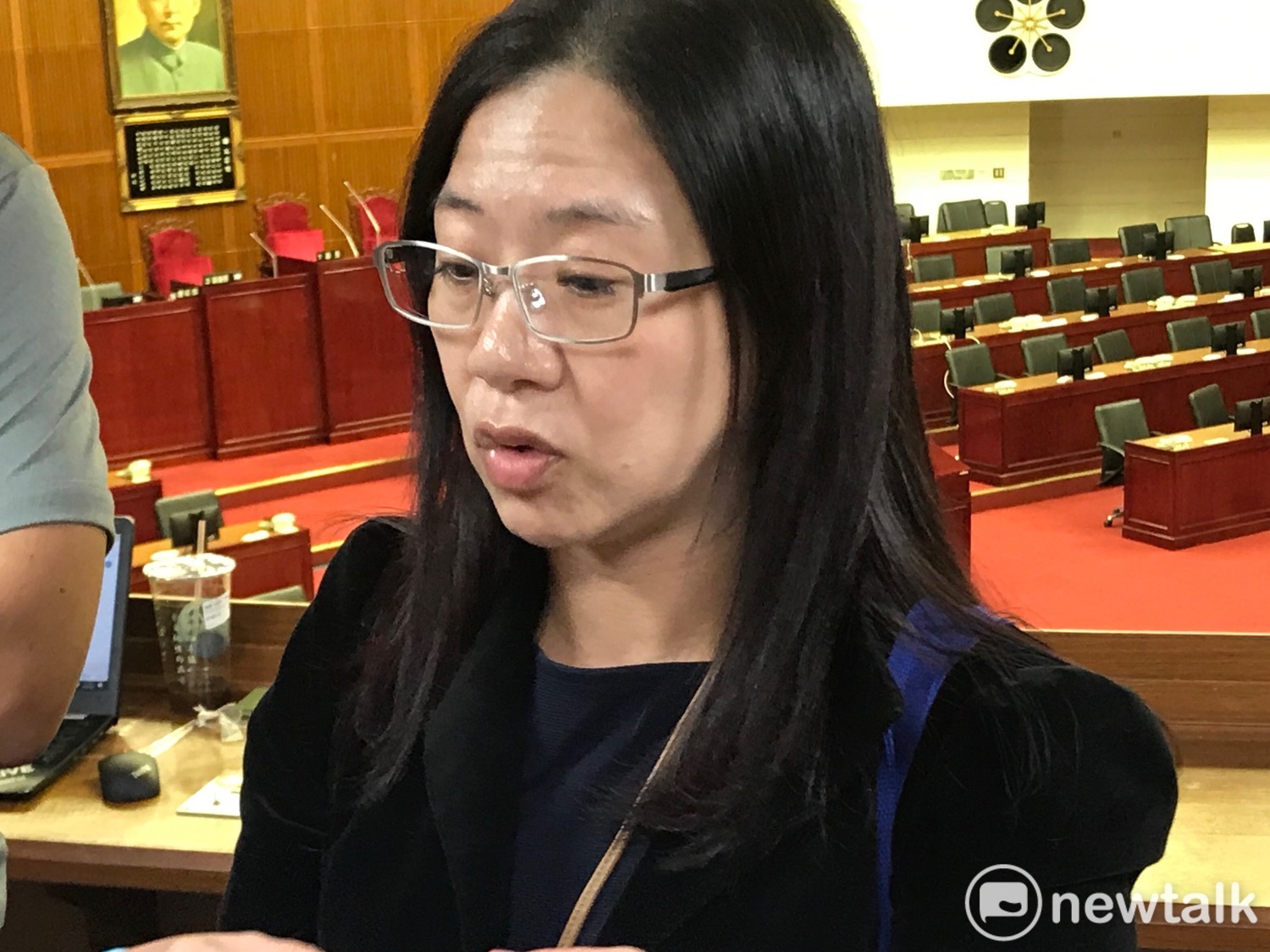 北市教育局主秘陳素慧。 圖:周煊惠 / 攝 北市教育局主秘陳素慧。 圖:周煊惠 / 攝