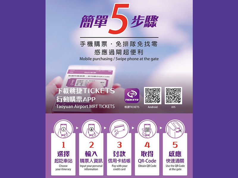 旅客只要下載「桃捷TICKETS」行動購票APP乘車,首週還有機會抽中超夯LED立體列車票卡。 圖:桃捷公司/提供 旅客只要下載「桃捷TICKETS」行動購票APP乘車,首週還有機會抽中超夯LED立體列車票卡。 圖:桃捷公司/提供