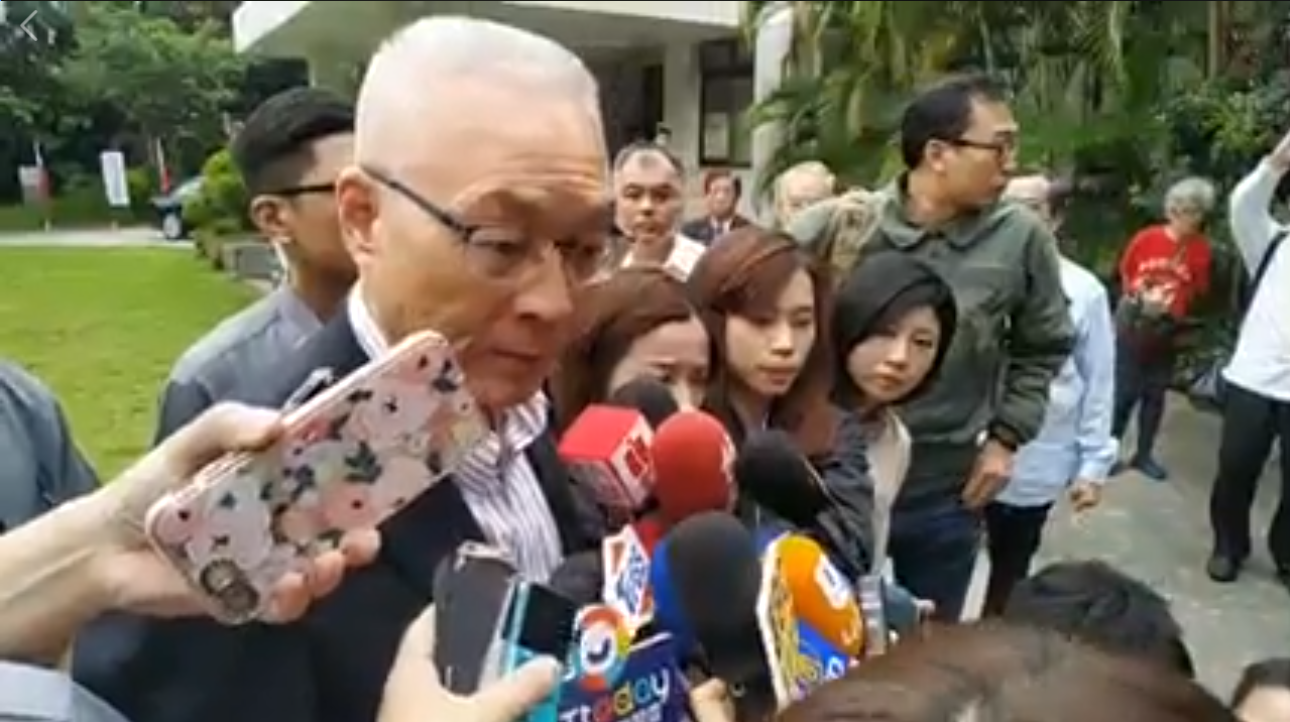 國民黨主席吳敦義談國民黨初選要政見發表,但沒有辯論。 圖:翻攝吳敦義 Wu, Den-Yih臉書 國民黨主席吳敦義談國民黨初選要政見發表,但沒有辯論。 圖:翻攝吳敦義 Wu, Den-Yih臉書