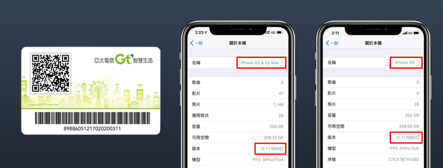 亞太電信eSIM服務。圖：翻攝亞太電信官網