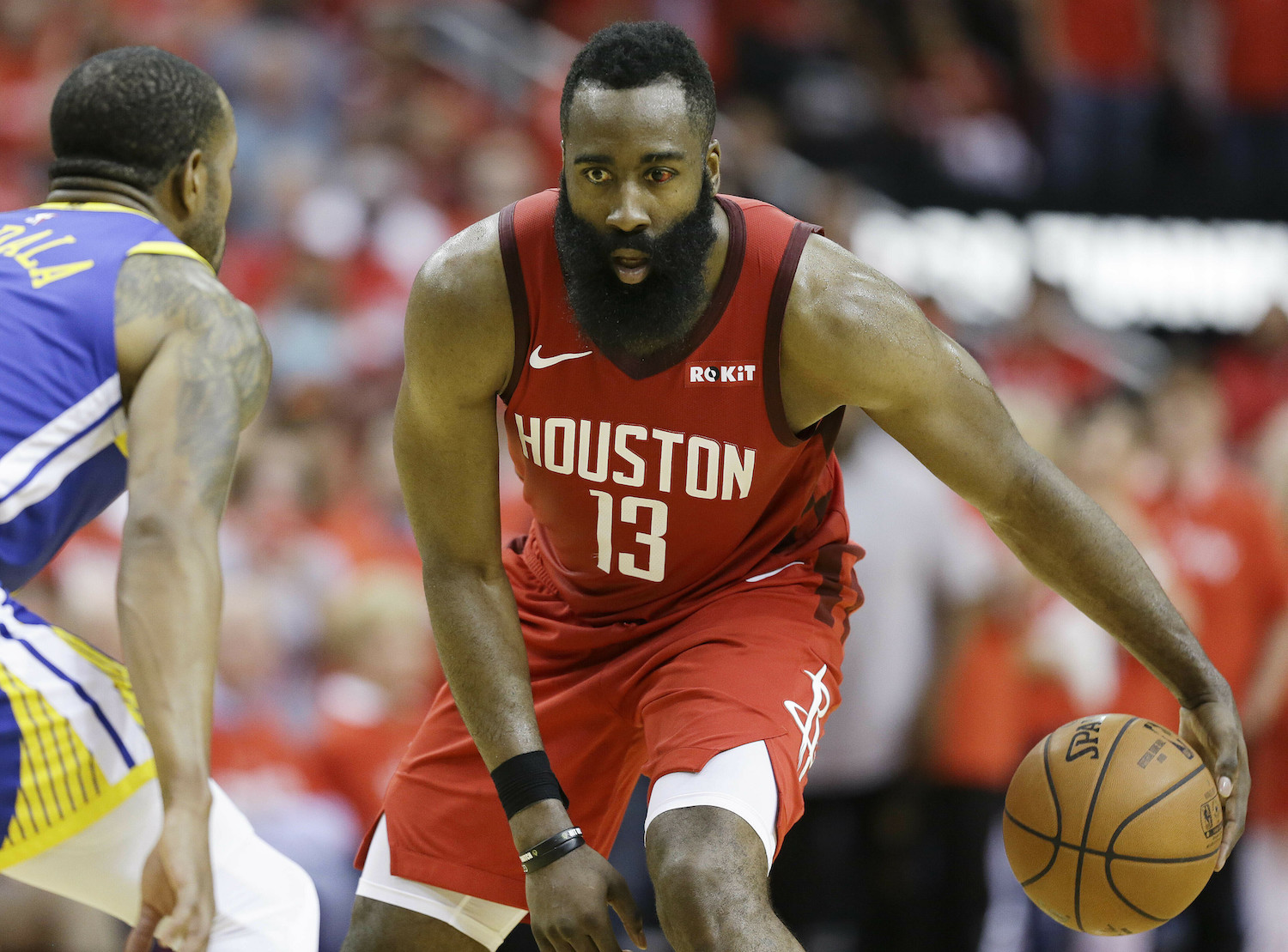火箭一哥「大鬍子」James Harden。 圖/美聯社/達志影像 火箭一哥「大鬍子」James Harden。 圖/美聯社/達志影像