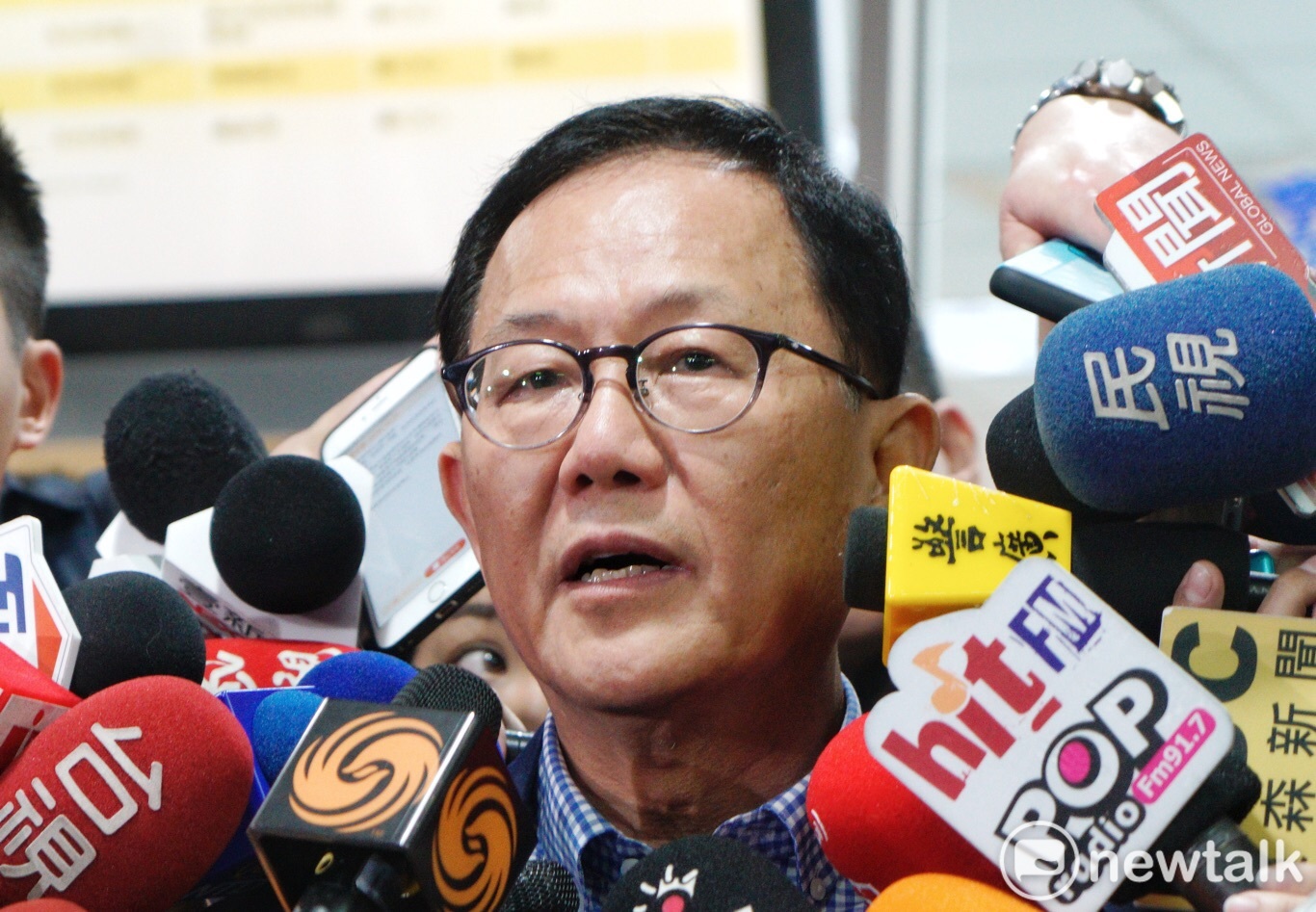 國民黨前立委丁守中。 圖:張良一 / 攝 國民黨前立委丁守中。 圖:張良一 / 攝