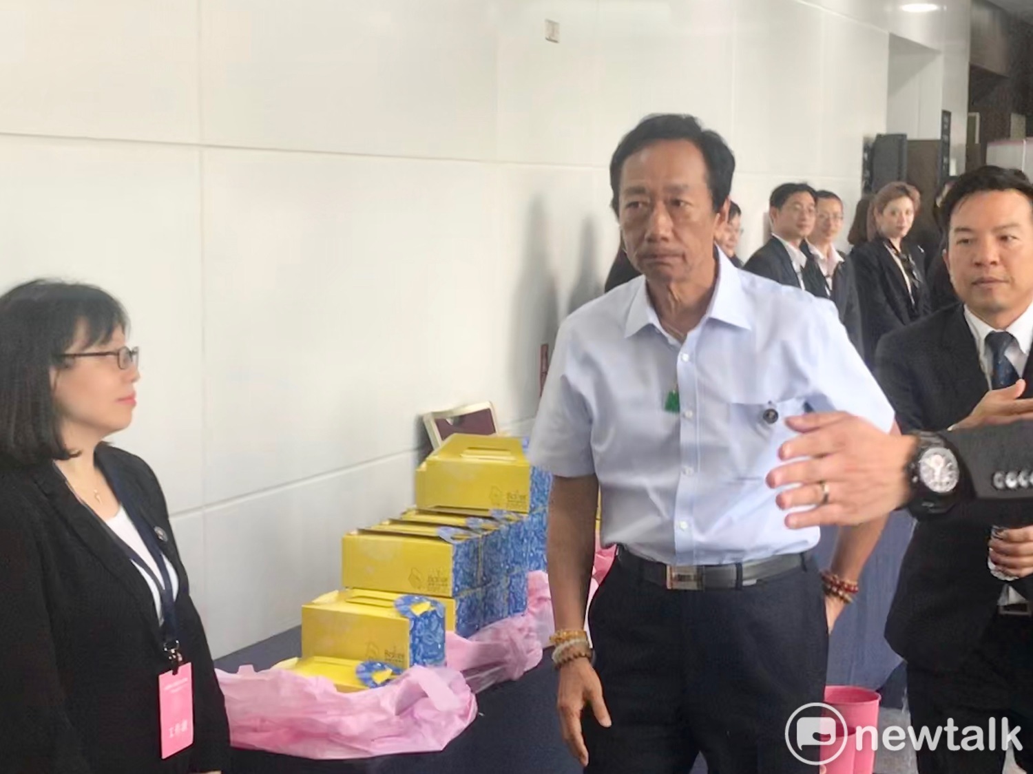 鴻海董事長郭台銘。 圖:周煊惠 /攝 鴻海董事長郭台銘。 圖:周煊惠 /攝