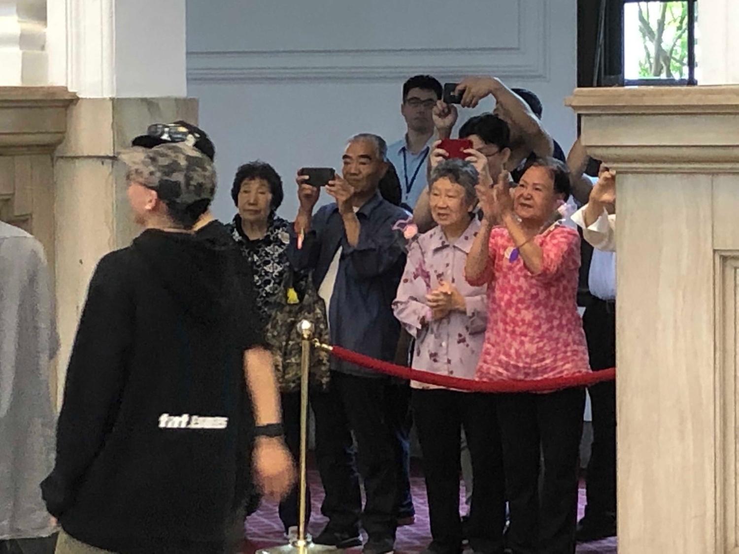 蔡英文總統上午接見「第十四屆 COLLEGE HIGH 全國制霸活動冠軍隊伍」。 圖:趙婉淳/攝 蔡英文總統上午接見「第十四屆 COLLEGE HIGH 全國制霸活動冠軍隊伍」。 圖:趙婉淳/攝