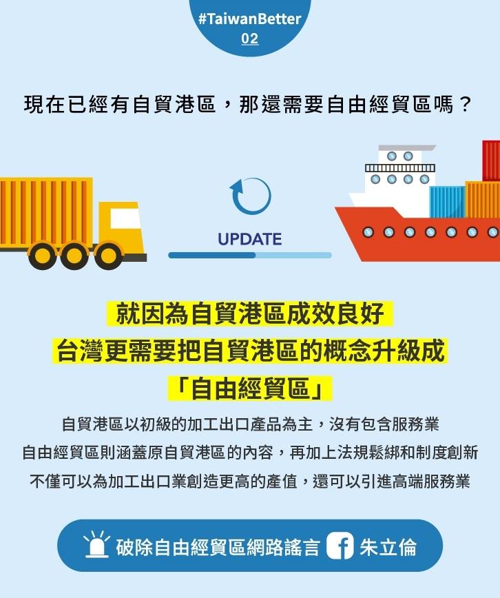 朱立倫自經區的說帖。 圖 : 翻攝自朱立倫臉書 朱立倫自經區的說帖。 圖 : 翻攝自朱立倫臉書