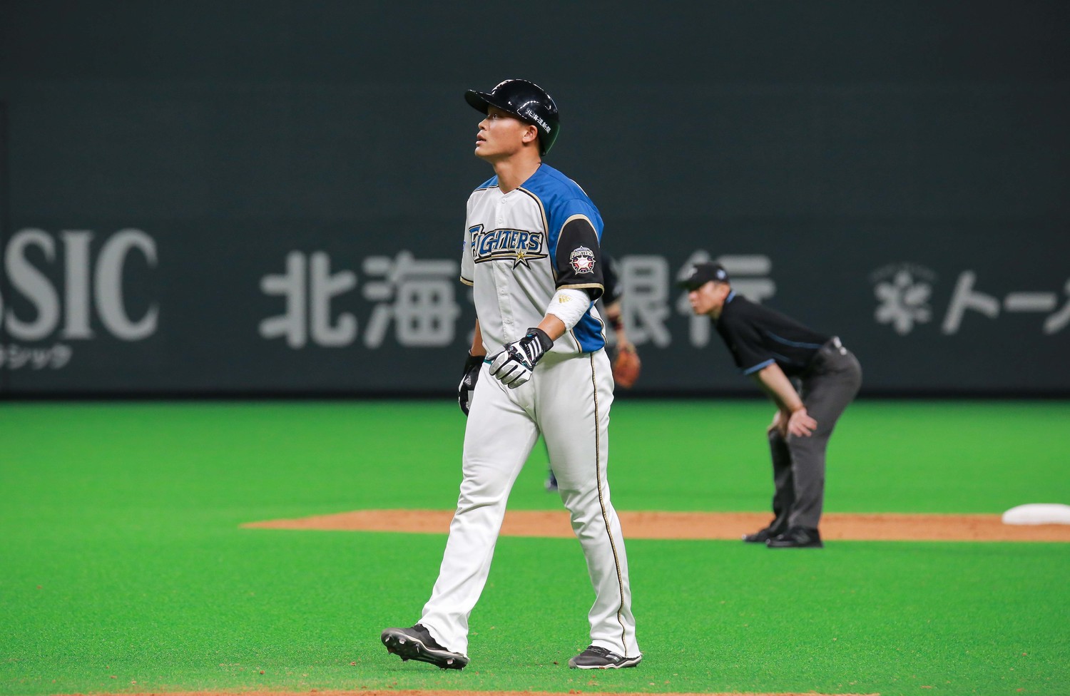 北海道火腿鬥士隊外野手王柏融。 圖/記者葉政勳攝 , 2019.03.30 北海道火腿鬥士隊外野手王柏融。 圖/記者葉政勳攝 , 2019.03.30