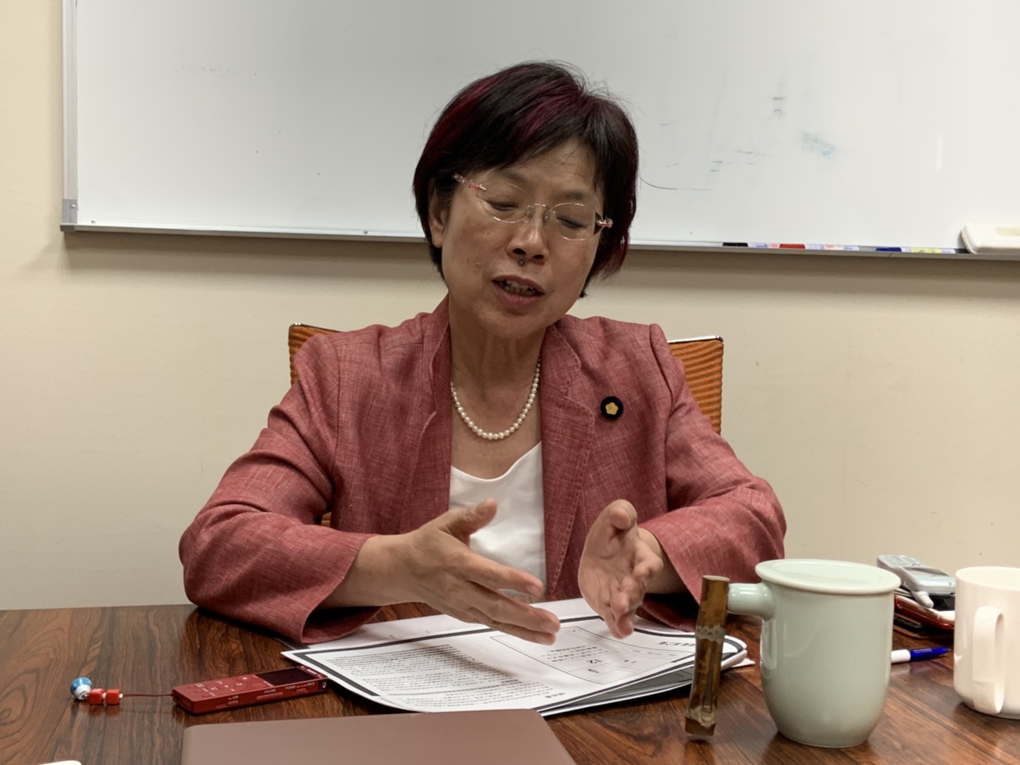 同婚專法第一天上路,尤美女點出法律的問題。 圖:陳佩君/攝 同婚專法第一天上路,尤美女點出法律的問題。 圖:陳佩君/攝