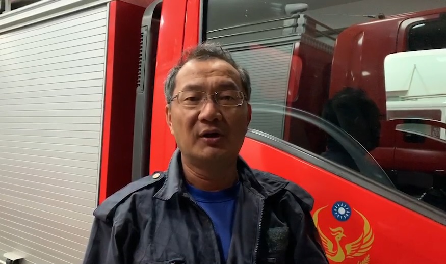 三地門分隊小隊長許國志。 圖:翻攝網路 三地門分隊小隊長許國志。 圖:翻攝網路