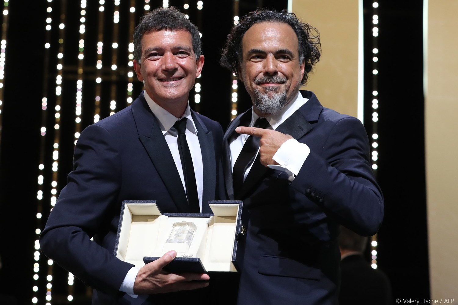 西班牙男星安東尼奧班德拉斯(Antonio Banderas)因主演導演好友阿莫多瓦(Pedro Almodovar)執導的新片「痛苦與榮耀」(Pain & Glory),今天在坎城影展獲最佳男主角獎。 圖/坎城影展臉書粉絲頁 西班牙男星安東尼奧班德拉斯(Antonio Banderas)因主演導演好友阿莫多瓦(Pedro Almodovar)執導的新片「痛苦與榮耀」(Pain & Glory),今天在坎城影展獲最佳男主角獎。 圖/坎城影展臉書粉絲頁