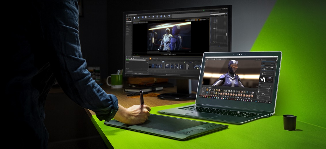 NVIDIA在發表會發表專為創作者而生的NVIDIA Studio平台。 圖:NVIDIA提供 NVIDIA在發表會發表專為創作者而生的NVIDIA Studio平台。 圖:NVIDIA提供