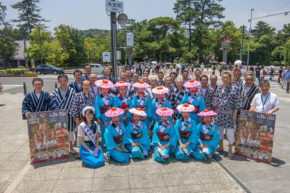 即將來臺宣傳的博多祇園山笠振興。 圖:台北旅遊網/提供 即將來臺宣傳的博多祇園山笠振興。 圖:台北旅遊網/提供