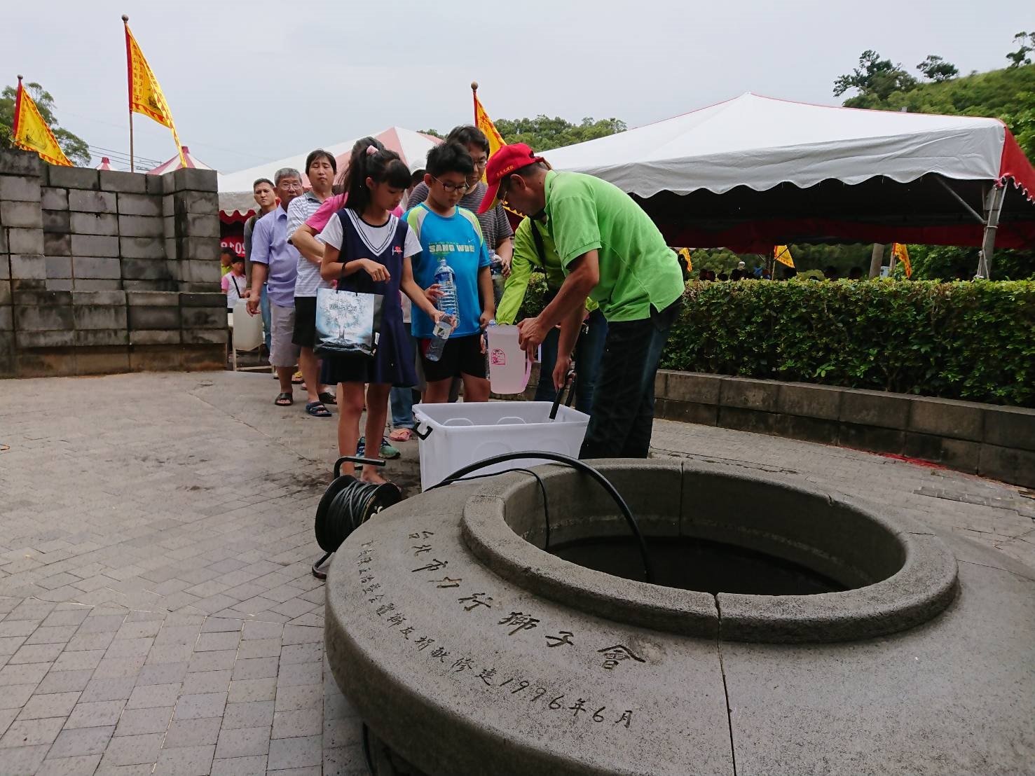 大甲鐵砧山端午節當天有劍井取午時水活動。 圖 : 台中市政府/提供 大甲鐵砧山端午節當天有劍井取午時水活動。 圖 : 台中市政府/提供