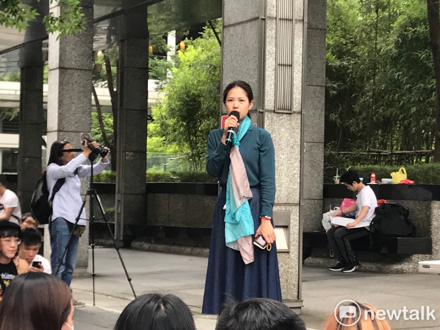 時代力量北市議員林亮君。 圖:周煊惠 /攝 時代力量北市議員林亮君。 圖:周煊惠 /攝