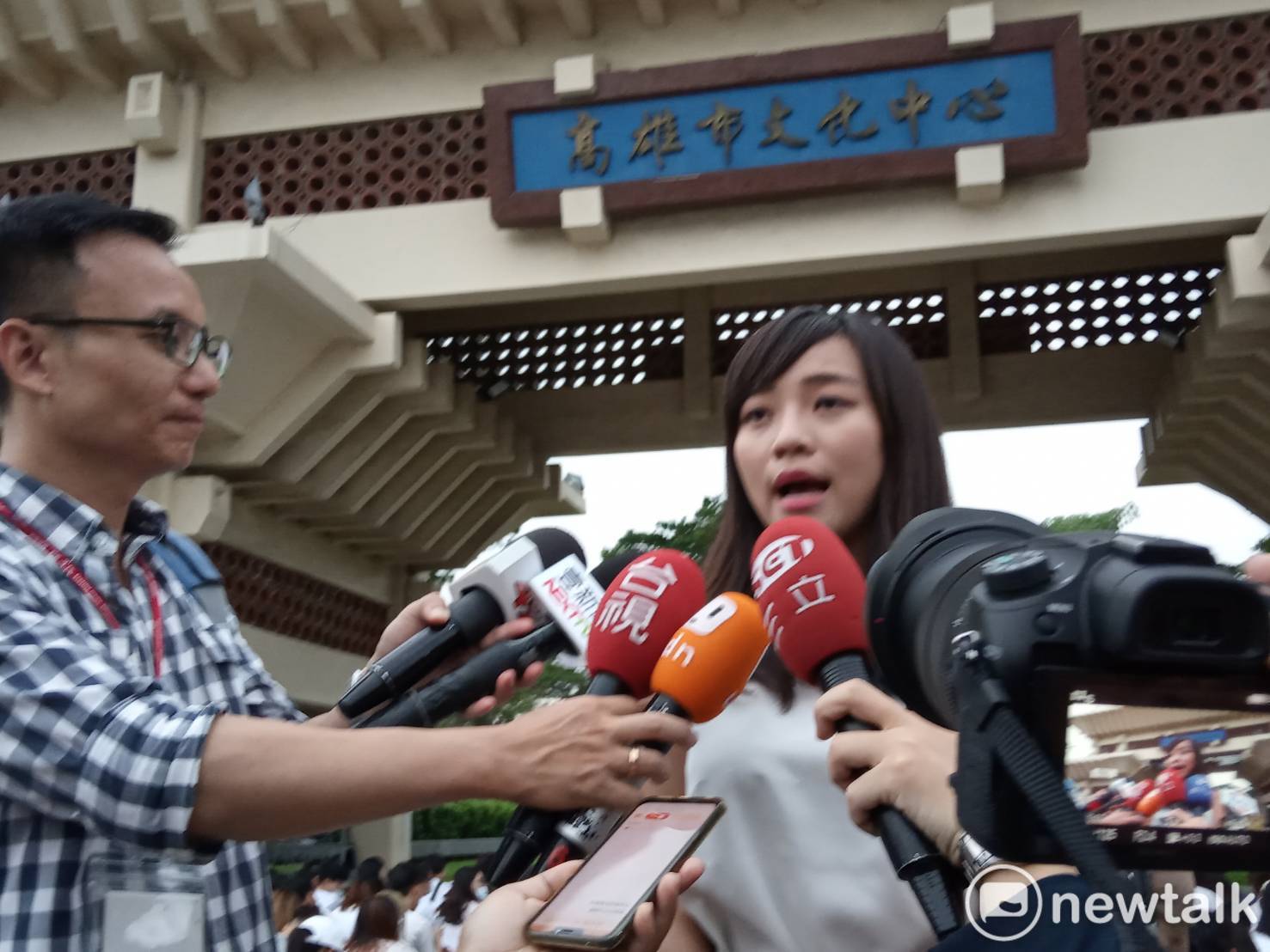 時代力量議員黃捷認為韓國瑜的聲明不但沒有止血,更繼續讓人民心裡在淌血。 圖:孫家銘/攝 時代力量議員黃捷認為韓國瑜的聲明不但沒有止血,更繼續讓人民心裡在淌血。 圖:孫家銘/攝