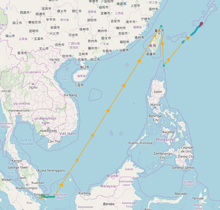軍事新聞網站「Alert 5」報導,美國海軍P-8A反潛機穿越台灣海峽,並繞飛到東部海域。 圖:翻攝Alert 5網站 軍事新聞網站「Alert 5」報導,美國海軍P-8A反潛機穿越台灣海峽,並繞飛到東部海域。 圖:翻攝Alert 5網站