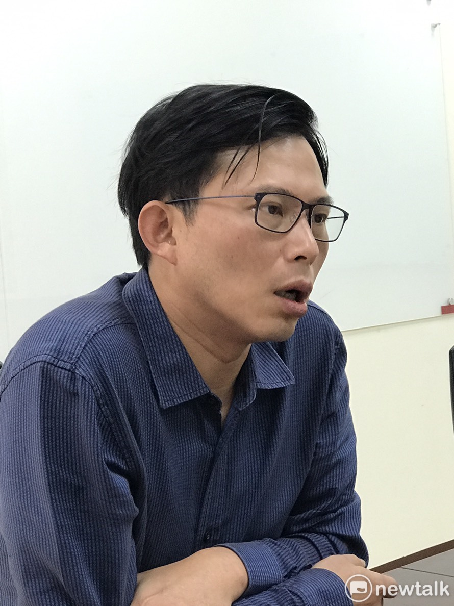對於未來動向,黃國昌說,等請益之旅完,會和大家報告。圖/朱蒲青攝 對於未來動向,黃國昌說,等請益之旅完,會和大家報告。圖/朱蒲青攝