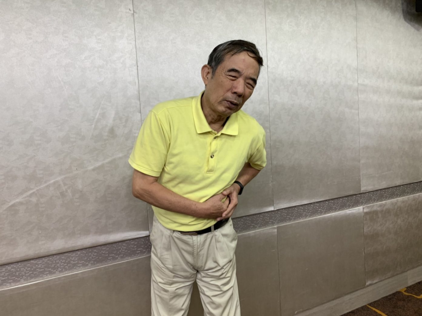醫師表示,慢性淋巴性白血病的治療原則為「無症狀先追蹤、有症狀才治療」。 圖/記者汪瑋琪攝 醫師表示,慢性淋巴性白血病的治療原則為「無症狀先追蹤、有症狀才治療」。 圖/記者汪瑋琪攝