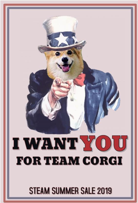 網友發起「#Team Corgi」串聯行動。 網友發起「#Team Corgi」串聯行動。