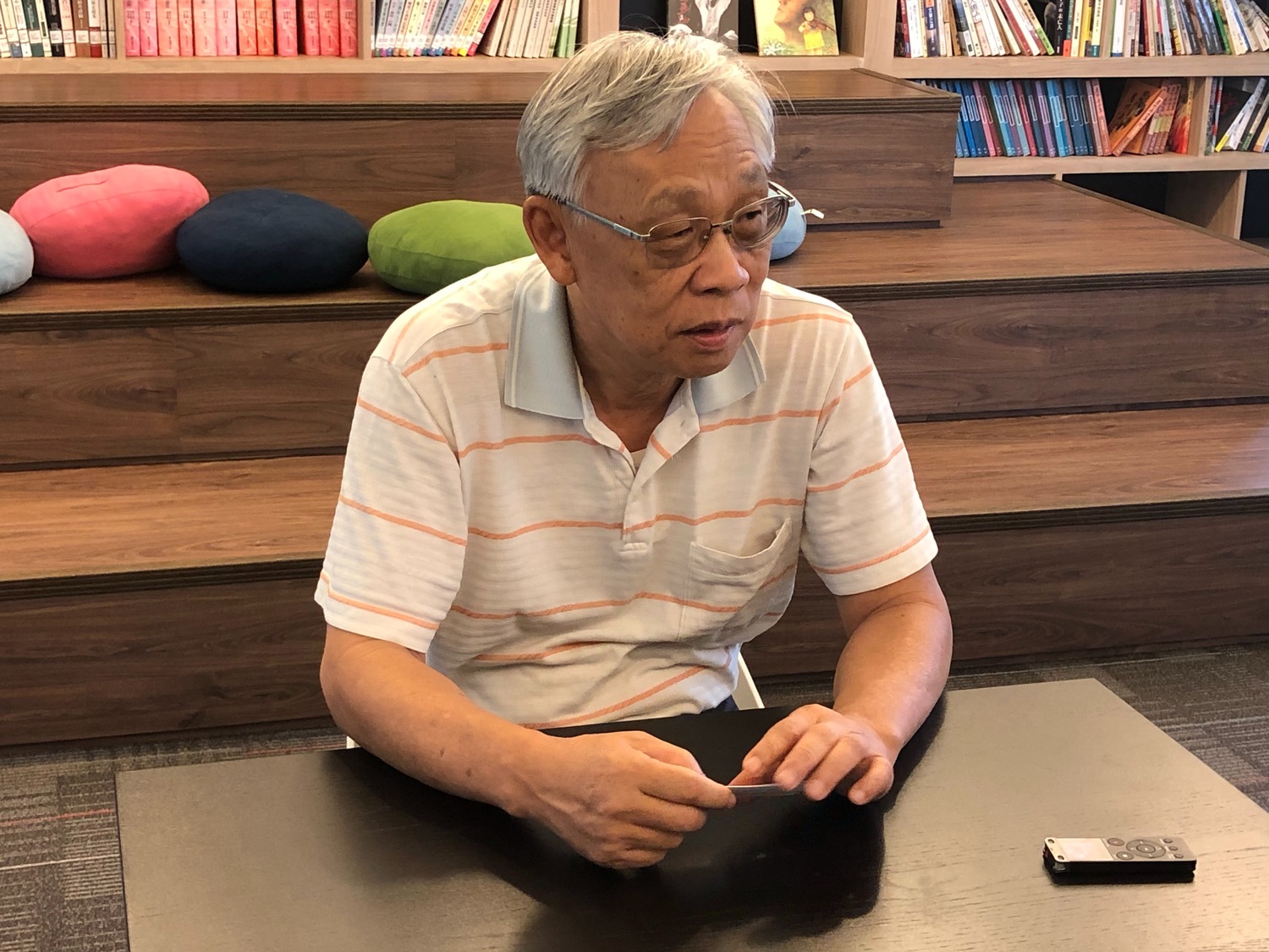 陳欽生說,他最希望的是找到當年被捕的「真相」和「加害者」,他並不想報復,只希望對方能說聲道歉,讓他這一生不再有遺憾。 圖:謝莉慧/攝 陳欽生說,他最希望的是找到當年被捕的「真相」和「加害者」,他並不想報復,只希望對方能說聲道歉,讓他這一生不再有遺憾。 圖:謝莉慧/攝