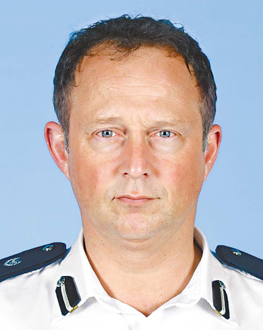香港英籍警司陶輝被指在612香港反送中遊行中,下令施放催淚彈及橡膠子彈。 圖:翻攝自香港警察官網 香港英籍警司陶輝被指在612香港反送中遊行中,下令施放催淚彈及橡膠子彈。 圖:翻攝自香港警察官網