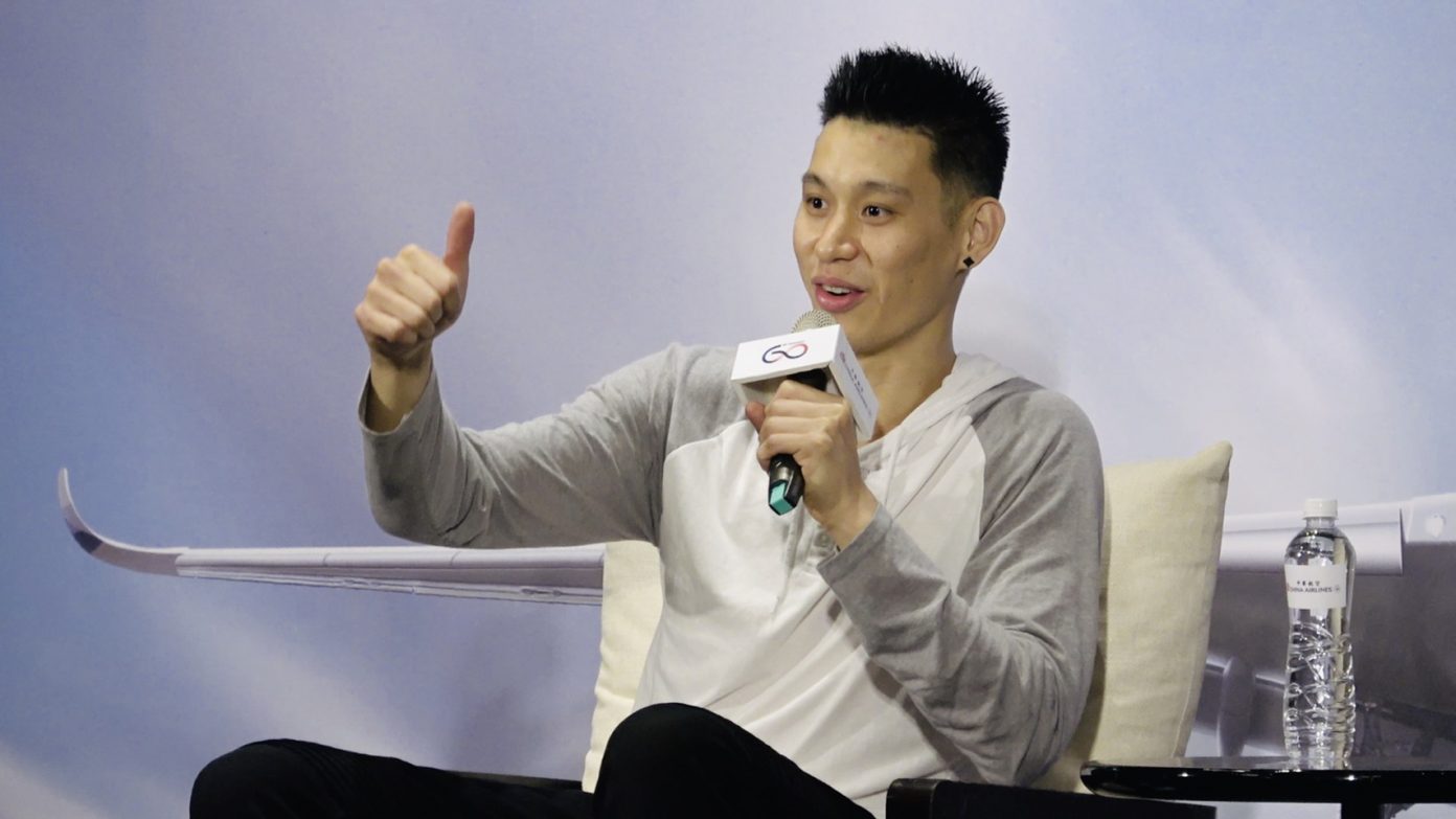 NBA華裔球星林書豪。 圖/陳思誼攝 NBA華裔球星林書豪。 圖/陳思誼攝