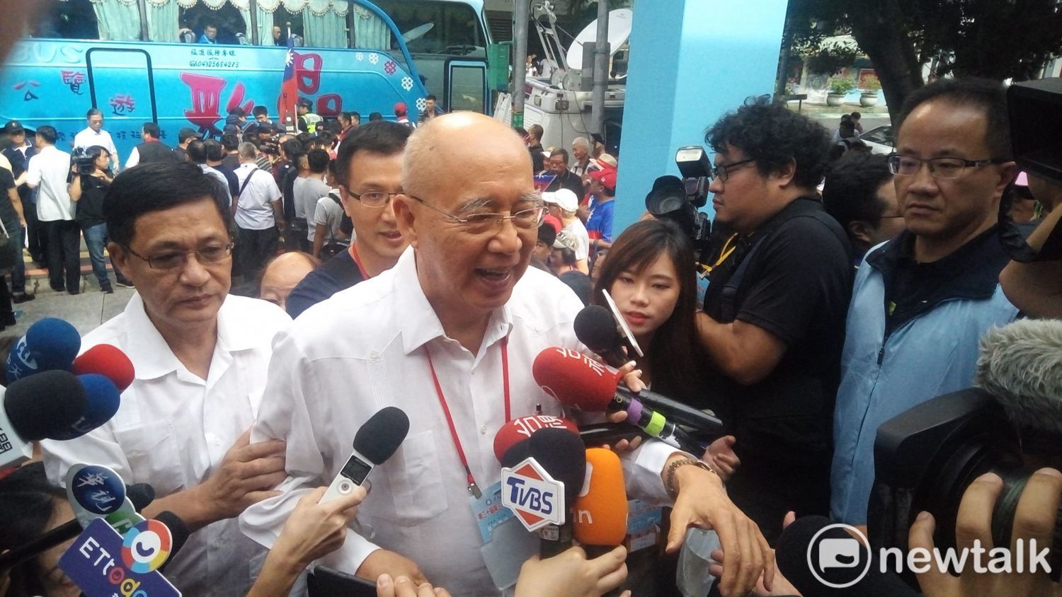 國民黨前主席吳伯雄。 圖:黃建豪/攝 國民黨前主席吳伯雄。 圖:黃建豪/攝